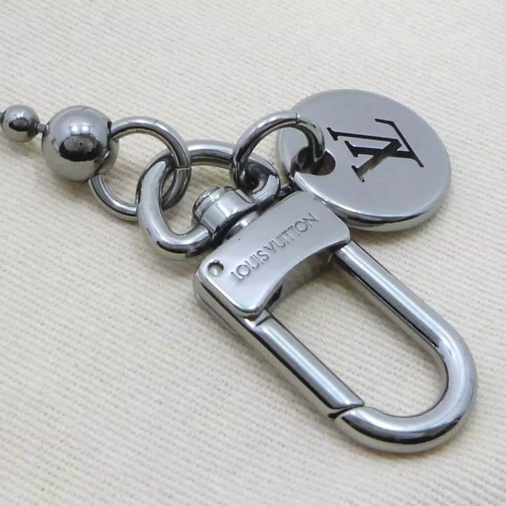 LOUIS VUITTON Monogram ID Pocket Key Chain Charm Key Holder - Picture 9 of 12